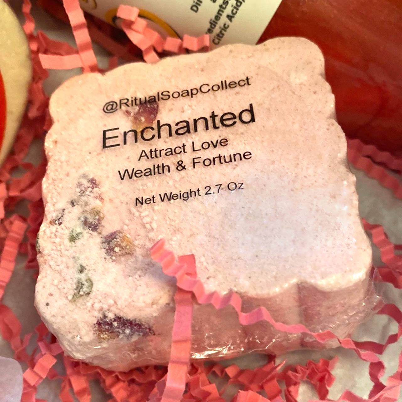 Brings you to your spiritual true essence Where each of our bath bombs, body scrubs, and healing soaps bring a tranquil experience to the end of your day.